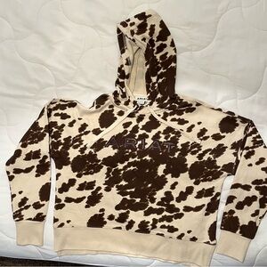 Ariat Cow Print Hoodie